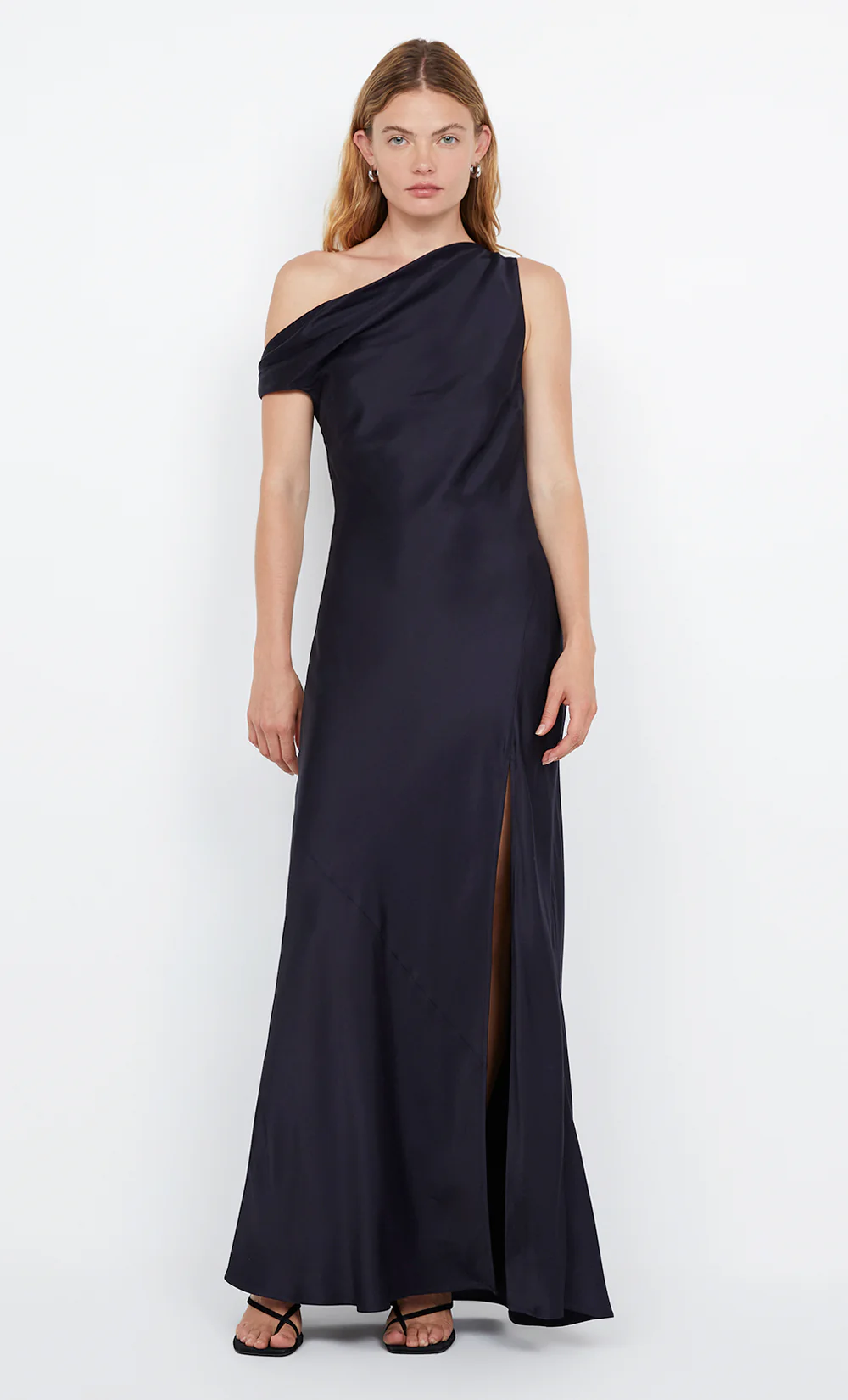 ROMA ASYM DRESS - INK