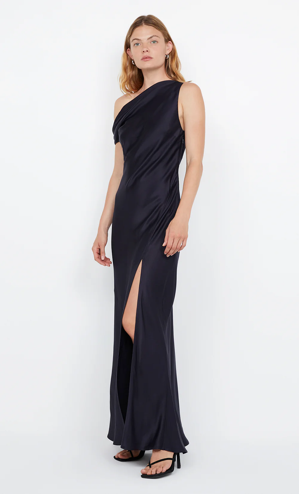 ROMA ASYM DRESS - INK - Image 2