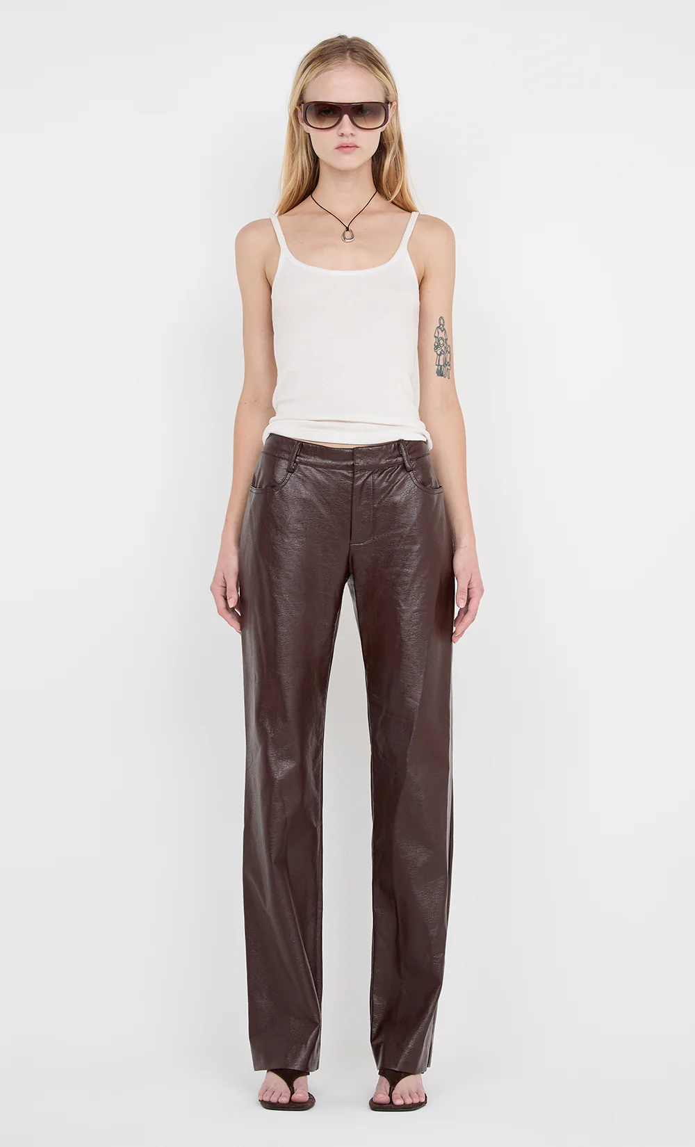 SCYLLA PANT - BURGUNDY
