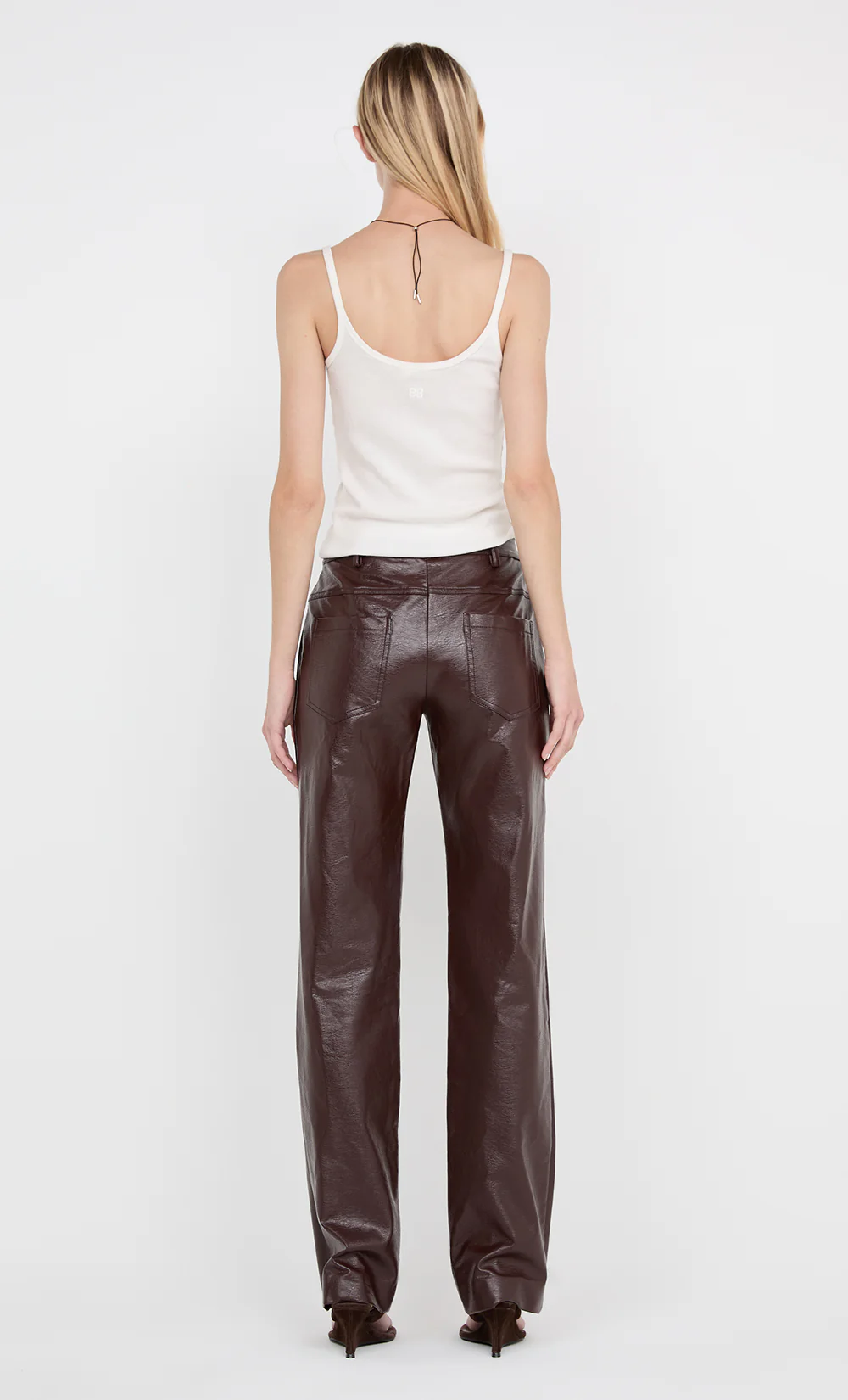 SCYLLA PANT - BURGUNDY - Image 3