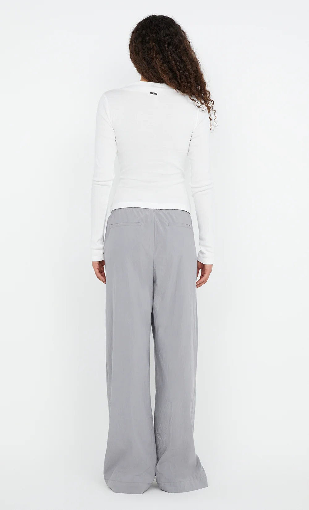 SIERA LONG SLEEVE TOP - IVORY - Image 2