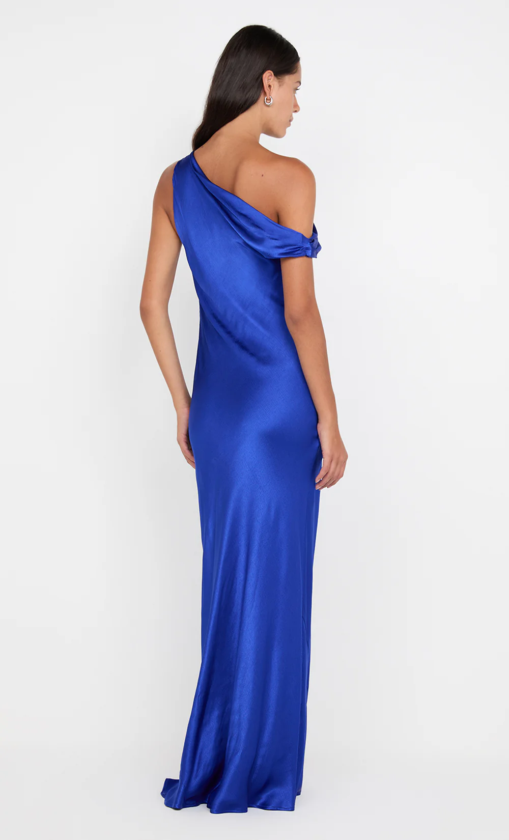 SOL ASYM DRESS - MEDITERRANEAN BLUE - Image 2