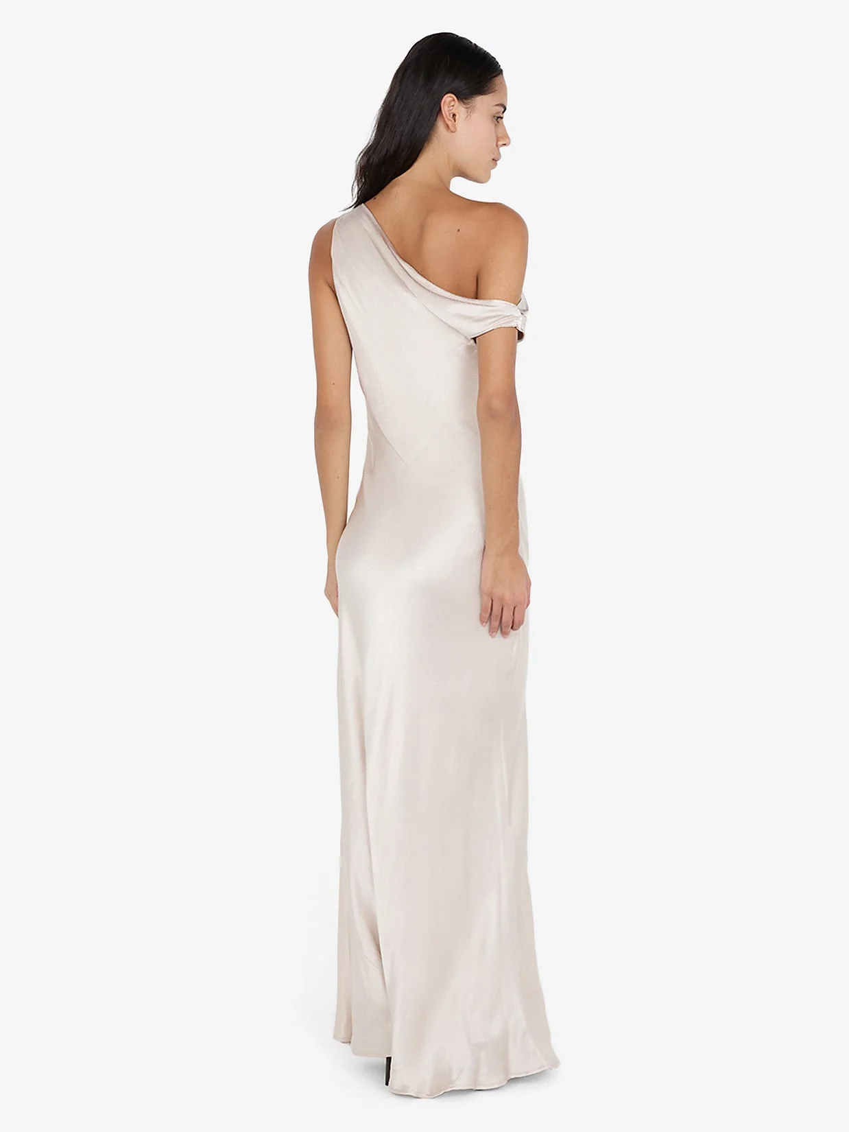 SOL ASYM DRESS - SAND - Image 3
