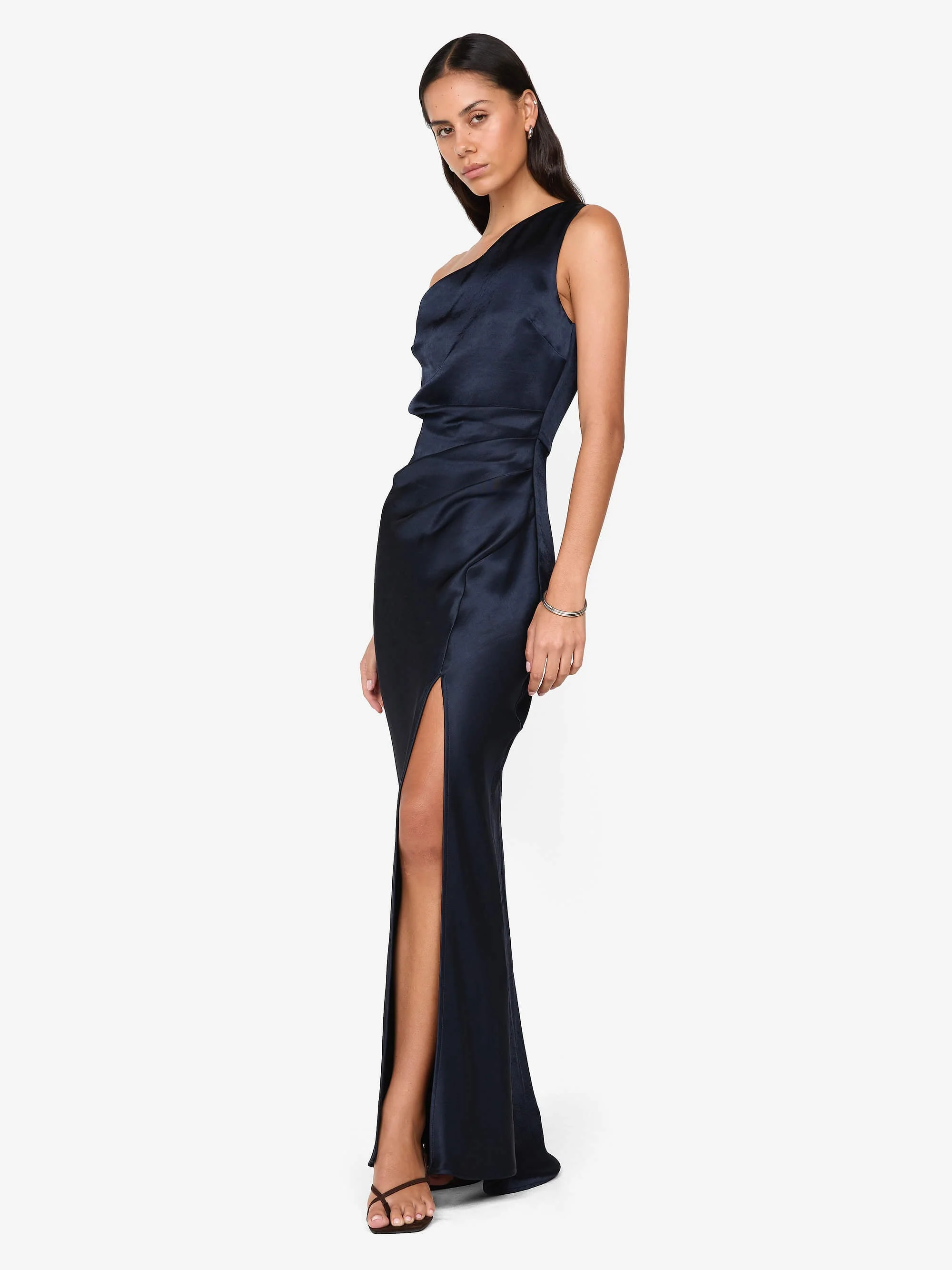 THE DREAMER ASYM DRESS - INK - Image 2