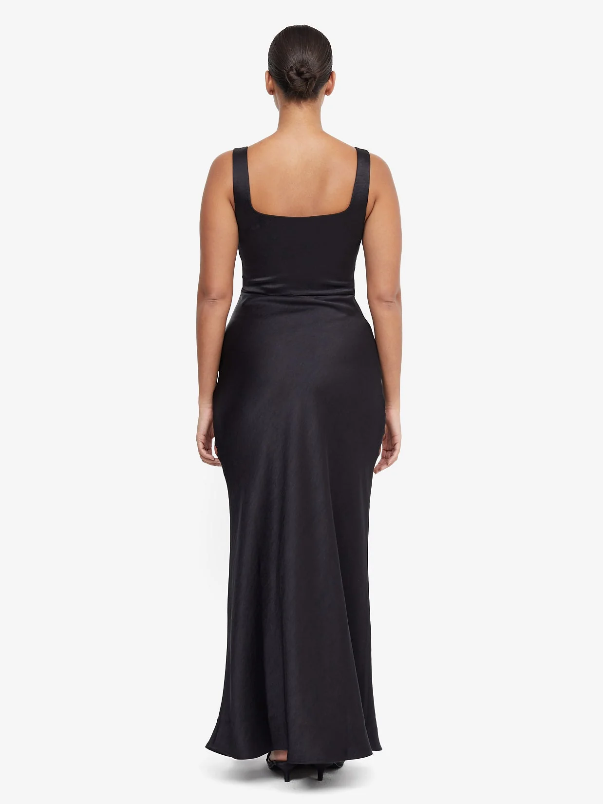 DREAMER SQUARE NECK DRESS - BLACK - Image 3