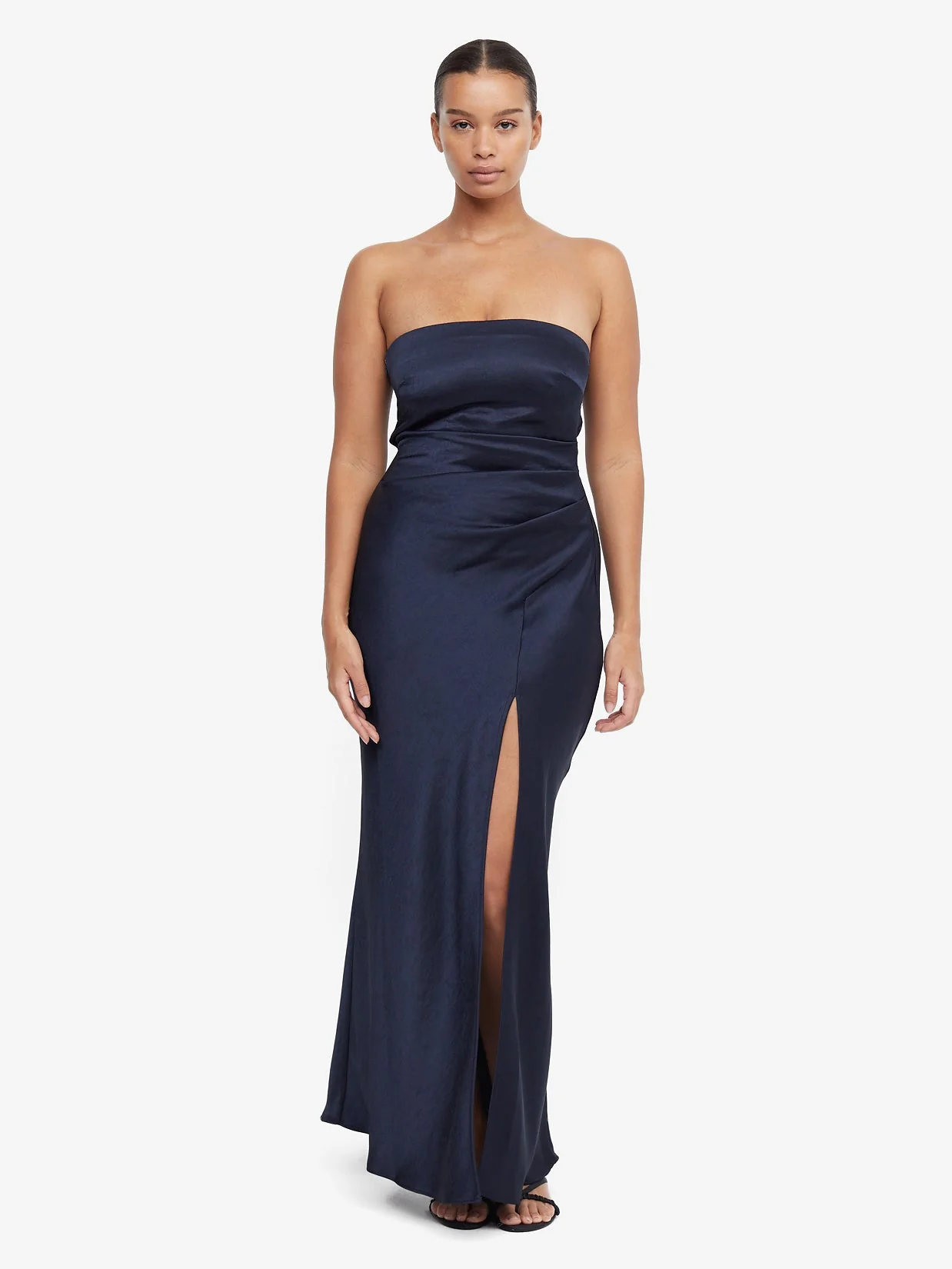 THE DREAMER STRAPLESS DRESS - INK