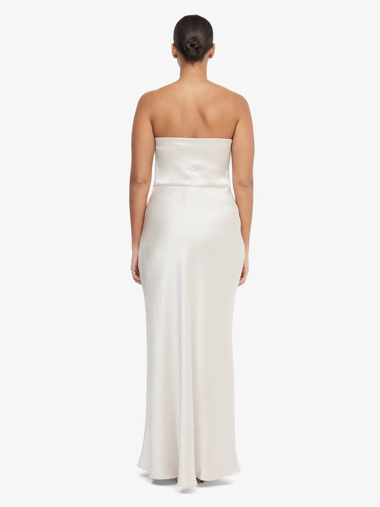THE DREAMER STRAPLESS DRESS - SAND - Image 2