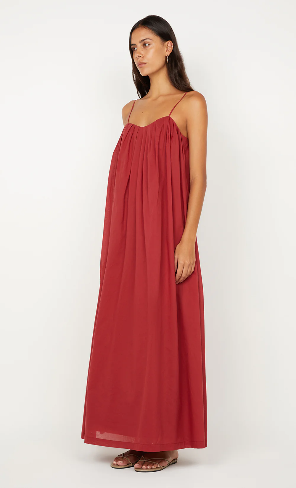 VIVIAN MAXI DRESS - CHERRY - Image 2