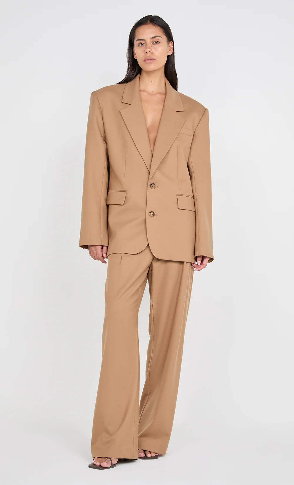 ZOLA BLAZER - CAMEL