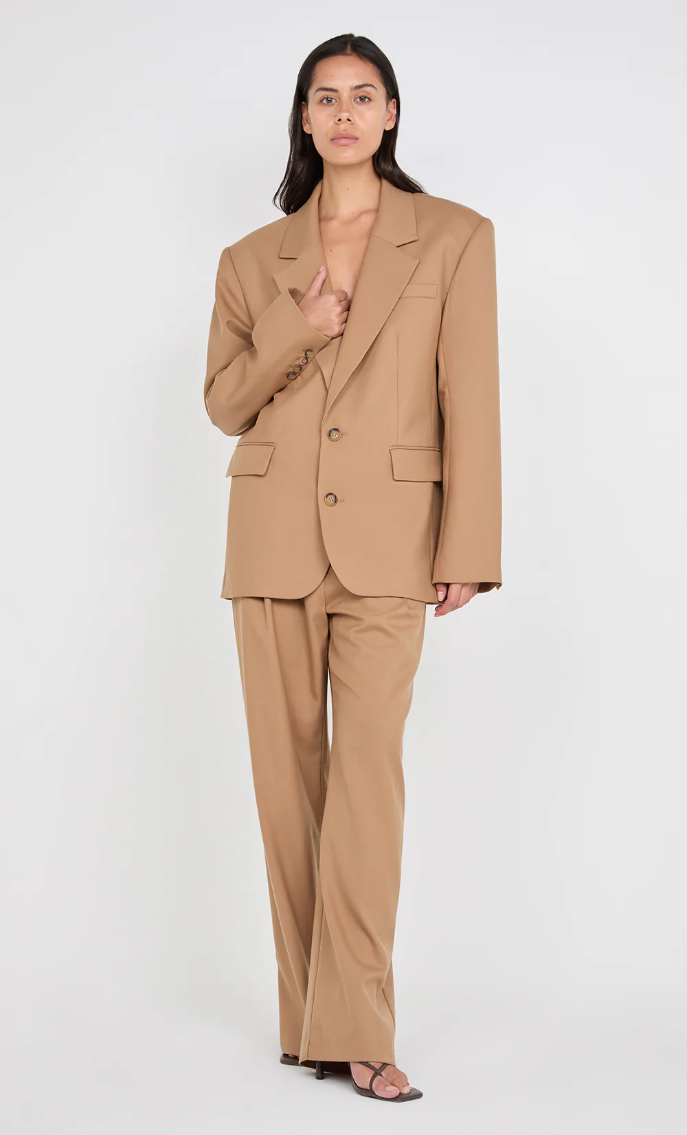 ZOLA BLAZER - CAMEL - Image 5